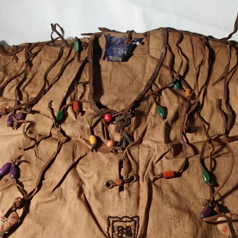 Campfire Girls 1930s 3-piece Ceremonial Outfit - Picture 8 of 8